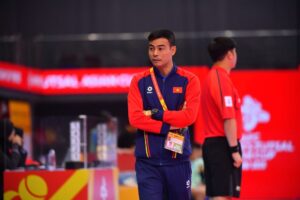 HLV Nguyễn Đình Hoàng hài lòng sau chiến thắng 3-0, đưa tuyển futsal nữ Việt Nam vào tứ kết sớm